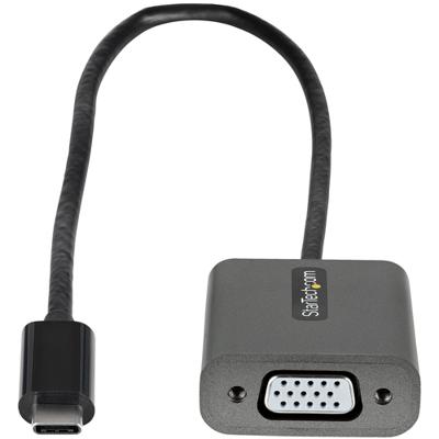 Kabel USB-C naar VGA Startech CDP2VGAEC Zwart