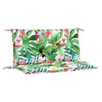 Tuinbankkussens 2 st 100x50x7 cm stof meerkleurig - thumbnail