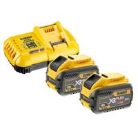 DeWALT DCB118Y2 Starterset 2x DCB548 Accu 12.0Ah 54V XR FlexVolt + Snellader DCB118 - thumbnail
