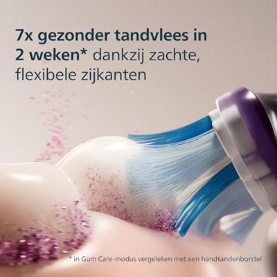 Verpakking van 4 opzetborstels - PHILIPS - HX9054/88 - G3 Zwart