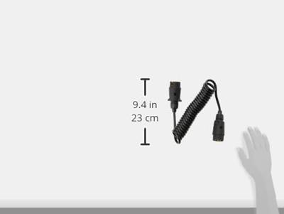 ProPlus spiraalkabel met 2x7-pins stekker 3 m