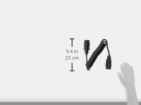 ProPlus spiraalkabel met 2x7-pins stekker 3 m - thumbnail