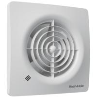 Vent-Axia Supra 125HT badkamerventilator - toiletventilator met vochtsensor en timer, voorzien van trekkoord - thumbnail