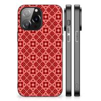 iPhone 14 Pro Max Back Case Batik Rood - thumbnail