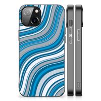 Apple iPhone 13 | iPhone 14 Back Case Waves Blue - thumbnail