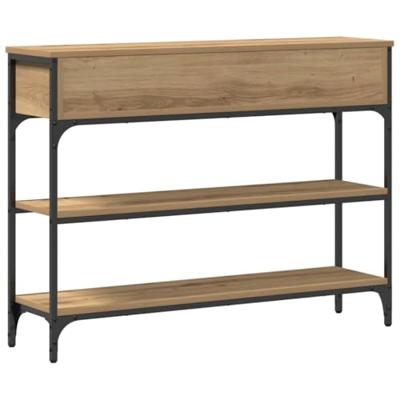 Wandtafel met lade Artisan Eiken 72.5 x 25 x 75 cm Bewerkt hout