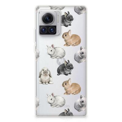 TPU Hoesje voor Motorola Moto X30 Pro Konijntjes TPU Hoesje voor Motorola Moto X30 Pro Konijntjes