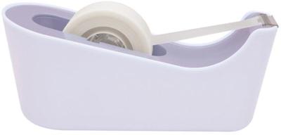 Plakbandhouder Scotch C18 lavendel + 1 rol magic tape 19mmx33m