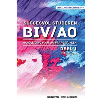 Succesvol Studeren voor BIV/AO (Paperback) Succesvol Studeren voor BIV/AO (Paperback)