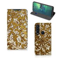 Telefoon Hoesje Motorola G8 Plus Barok Goud - thumbnail