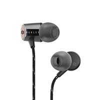 House of Marley Uplift 2.0 - geluidsisolerende in-ear hoofdtelefoon, 9 mm driver, microfoon, bediening met 1 knop, duurzame materialen, verschillende oordopjes, Signature Black - thumbnail