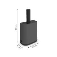 Rotho Biala Kattenbakschep + Zakjes en Houders Antraciet - thumbnail