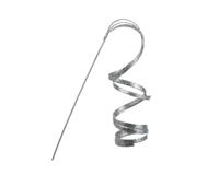 Spray polyester 106 cm zilver - thumbnail