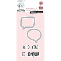 Creative Craftlab Creative craft lab • essentials stamp & cutting die speech bubbles - thumbnail