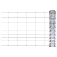 VidaXL Hek 50x1,2 m gegalvaniseerd staal zilverkleurig - thumbnail