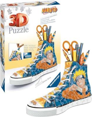 Ravensburger 3d puzzel sneaker naruto, 108st. Ravensburger 3d puzzel sneaker naruto, 108st.