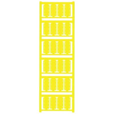 Weidmüller 1323450000 SFX 9/24 S MC NE GE Apparaatmarkering Markeringsvlak: 9 x 23.9 mm Geel Aantal markeringen: 120 120 stuk(s)