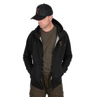 Fox Collection Lightweight Hoody Black & Orange Large - thumbnail