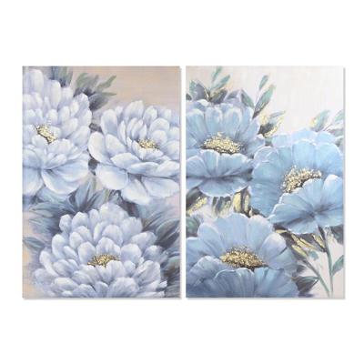 Schilderij Home ESPRIT Romantiek 80 x 3 x 120 cm (2 Stuks)