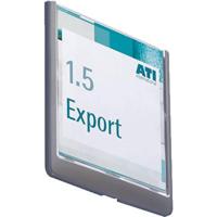 Durable Deur-/infobord | B149xH148,5 mm | controlevenster acrylglas | achterdeel ABS grafiet | 1 stuk - 486237 486237 - thumbnail
