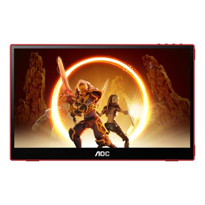 AOC 16G3 LCD-monitor Energielabel E (A - G) 39.6 cm (15.6 inch) 1920 x 1080 Pixel 16:9 4 ms IPS LCD