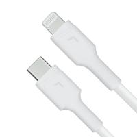 GC USB-C - Lightning witte kabel PowerStream | 1m MFi oplaadkabel snellaadkabel voor Apple iPhone 13 12 11 SE Pro/Max | iPhone X XR XS Max | iPhone 8 7 Plus 6 6S | iPad Air/Pro/Mini | Macbook Pro - thumbnail