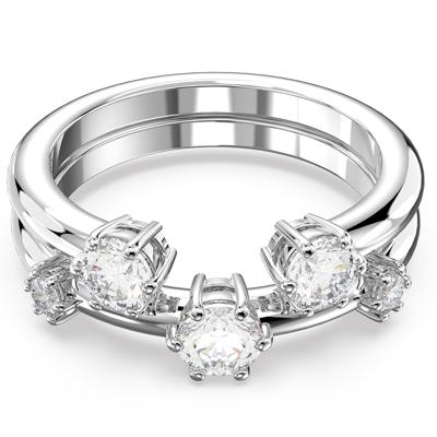 Swarovski 5640962 Ring Constella Cocktail zilverkleurig-wit