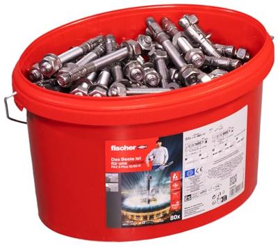 Fischer 568864 FAZ II Plus 12/20 R Eimer (80) Boutanker 119 mm 12 mm 80 stuk(s) Fischer 568864 FAZ II Plus 12/20 R Eimer (80) Boutanker 119 mm 12 mm 80 stuk(s)