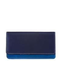 Mywalit leren portemonnee Medium Purse donkerblauw/blauw - thumbnail