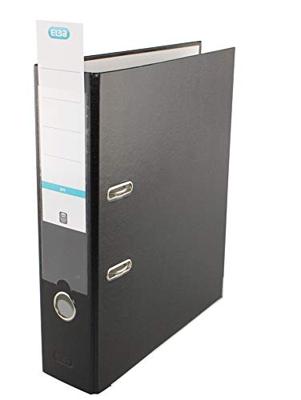 Elba Ordner rado basic DIN A4 Rugbreedte: 80 mm Zwart 2 beugels 10456SW