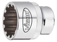 Vigor V1998 Dop (zeskant) Dopsleutelinzetstuk 20 mm 1/2 (12.5 mm) - thumbnail
