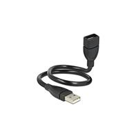 Delock 83498 Kabel USB 2.0 Type-A male > USB 2.0 Type-A female VormKabel 0,35 m - thumbnail