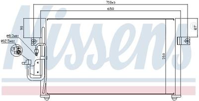Condensator, airconditioning 94037