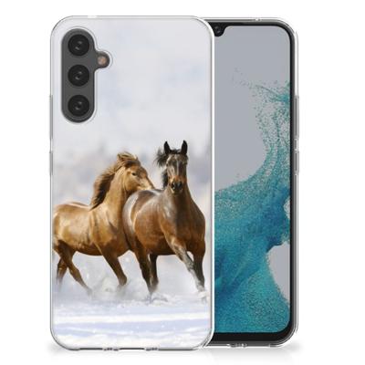 Samsung Galaxy A34 | TPU Hoesje | Paarden