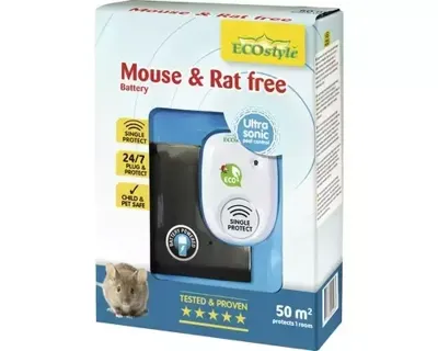 Ecostyle mouse & rat free 50m2 - battery Ecostyle mouse & rat free 50m2 - battery