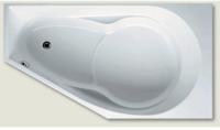 Riho Yukon inbouw hoekbad met ligzijde en hoek rechts 160x90cm glans wit acryl - thumbnail