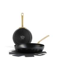 Greenpan Craft Koekenpannenset - Zwart 2-delig - thumbnail