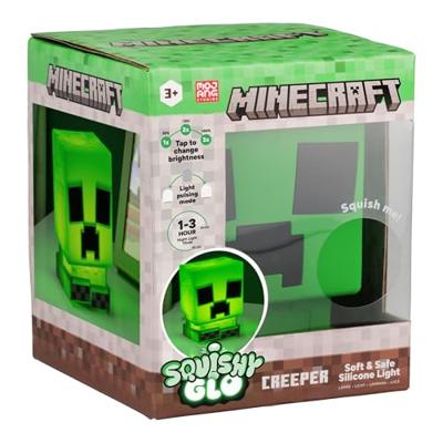 Minecraft Squishy Glo Silicon Light Creeper 15 cm