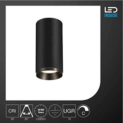 SLV 1004235 NUMINOS M LED-plafondlamp LED vast ingebouwd 20 W Zwart SLV 1004235 NUMINOS M LED-plafondlamp LED vast ingebouwd 20 W Zwart