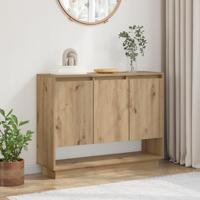Dressoir Artisan Eiken 97 x 29 x 75 cm Bewerkt hout - thumbnail