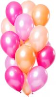 Ballonnen Peachy Pink Metallic Premium - 15 Stuks - thumbnail