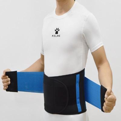 Mannen en vrouwen neopreen lumbale taille steun Unisex oefening gewicht verlies Burn shaper Gym Fitness gordel grootte: XL (blauw)