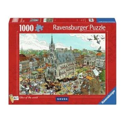 Ravensburger Cities of the World puzzel Gouda - 1000 stukjes