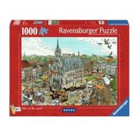 Ravensburger Cities of the World puzzel Gouda - 1000 stukjes - thumbnail