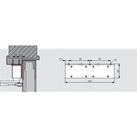 Dormakaba Hoekconsole voor TS73V - 37000301 - thumbnail