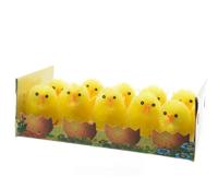 Decoris Decoratie Mini Kuikentjes 5 cm 10 Stuks Geel - thumbnail