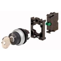Eaton 110917 M22-WRS-K10-BVP Sleutelschakelaar Kunststof frontring Sleutel Zwart 1 stuk(s) - thumbnail
