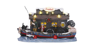 Kerst kersthuisje houseboat b/o Luville - Luville