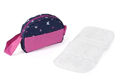 Poppen Luiertas - Vlinders Navy Roze Poppen Luiertas - Vlinders Navy Roze