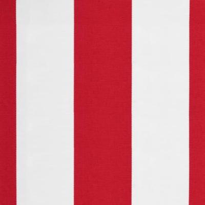 VidaXL Vervangingsdoek voor luifel gestreept 5x3 m rood en wit